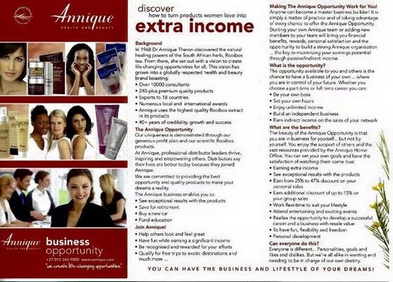 Rooibos Living - Annique Independent Consultant