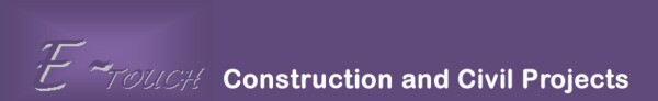 E-touch Construction and Civil projects