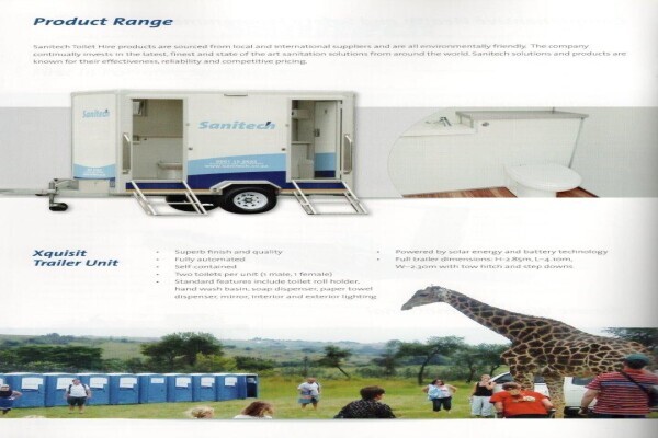 Sanitech Richards Bay Toilet Hire & Septic Tank Pump-Outs