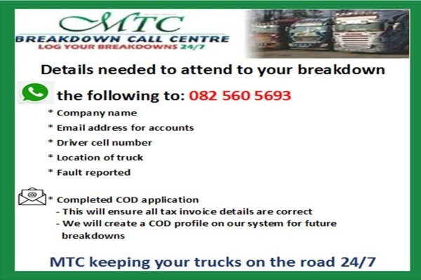 MTC Breakdowns Balito