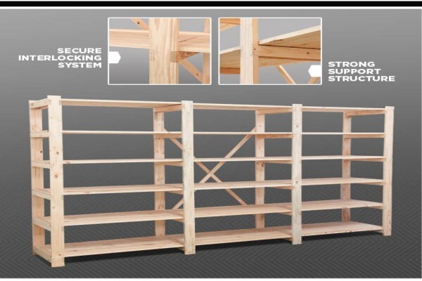 Rare Timber Shelving