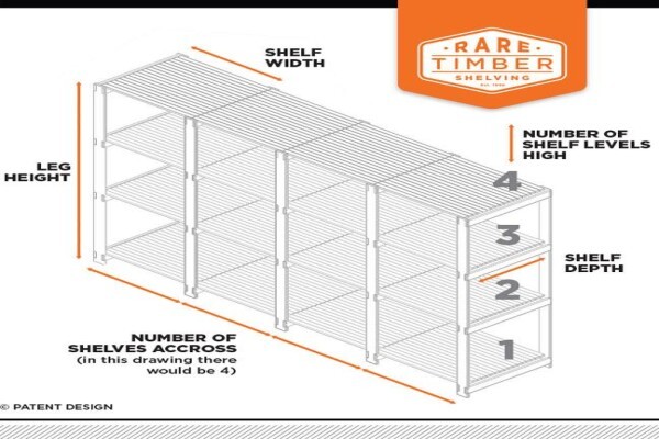 Rare Timber Shelving
