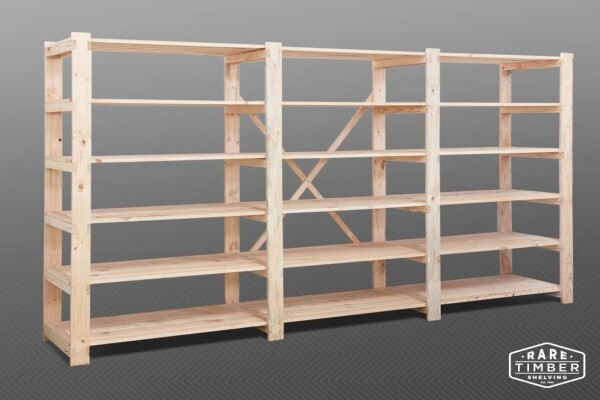 Rare Timber Shelving