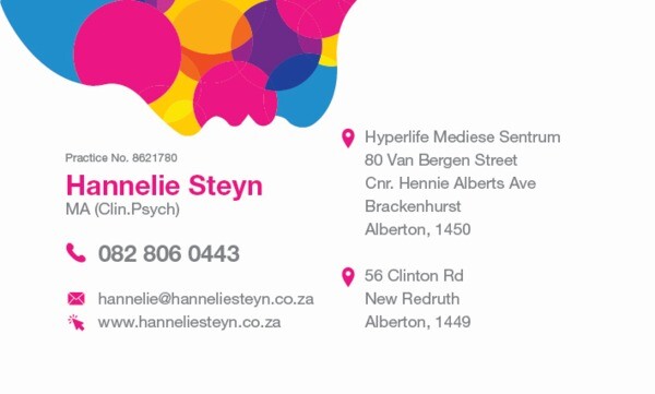 Hannelie Steyn Clinical Psychologist
