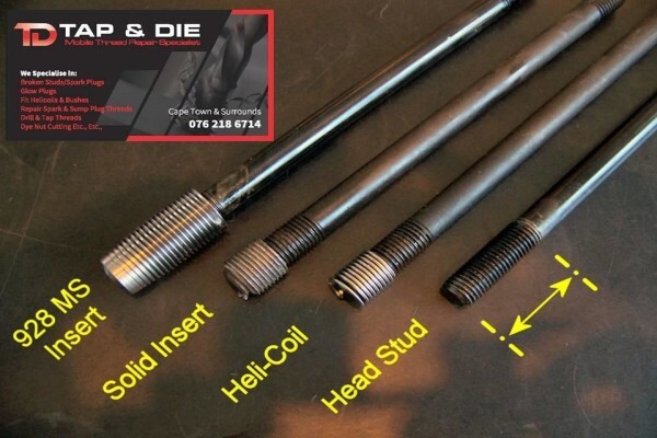 TAP and DIE Mobile Thread Repair Services