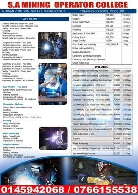 SA Mining And Operator Training College