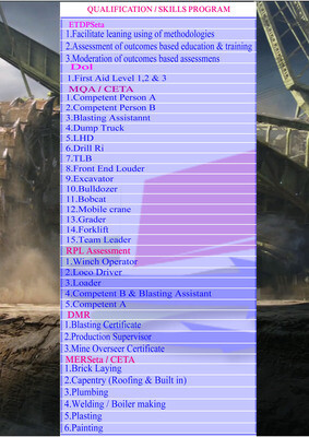 SA Mining And Operator Training College