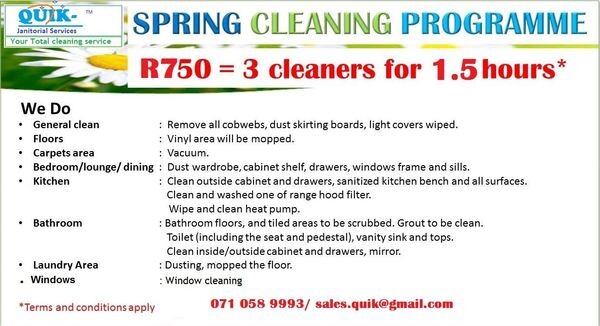 Quik-Janitorial Services (Pty) Ltd