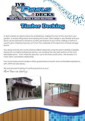 JVR Pools & Decks