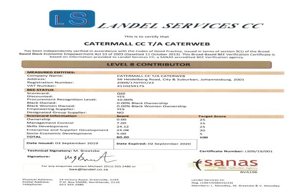 CaterWeb Catering Equipment