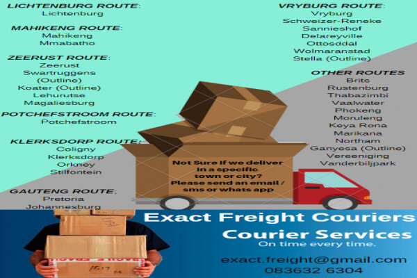 Courier Service-Exact Freight