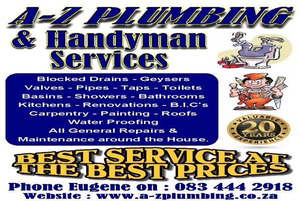 A-Z  Handyman - Plumbing - Renovations