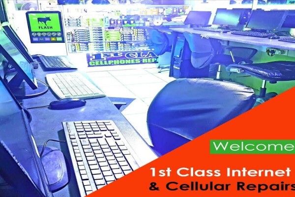 1st Class Internet Cafe $ Cellular Repairs
