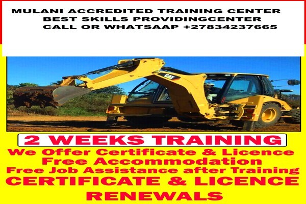 Mulani accredited training providers for lifting and earth moving equipment training school 08342376