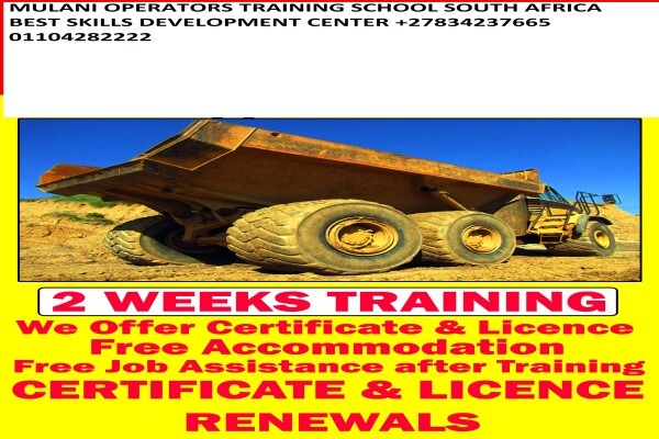 Mulani accredited training providers for lifting and earth moving equipment training school 08342376