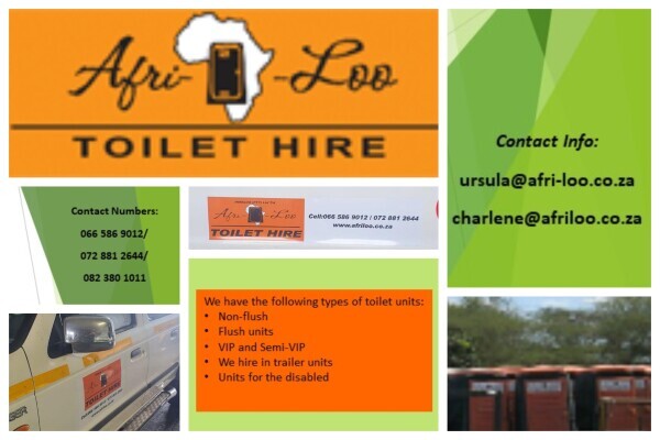 Afriloo Toilet Hire