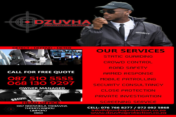 Dzuvha Protection Service