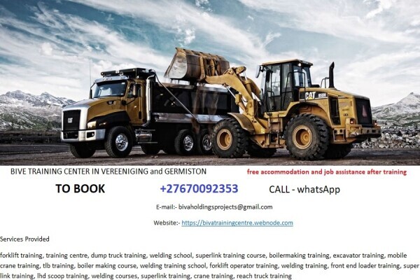 #Excavator+27670092353 training course in Secunda Johannesburg