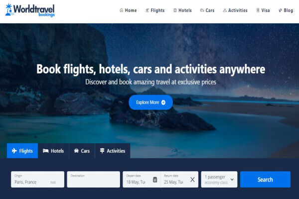 World Travel Bookings