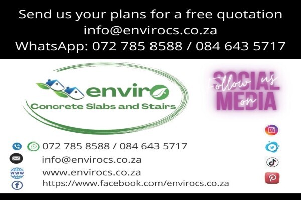 Enviro Concrete Slabs and Stairs