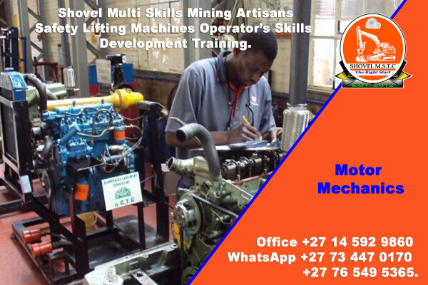 Safety Courses Training Shovel MSTC +27765495365