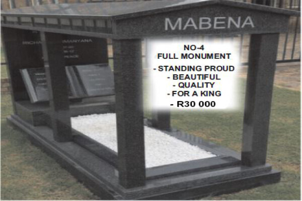 TOMBSTONES FOR AFRICA