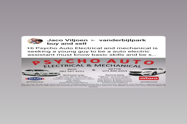Psycho Auto Electrical and mechanical