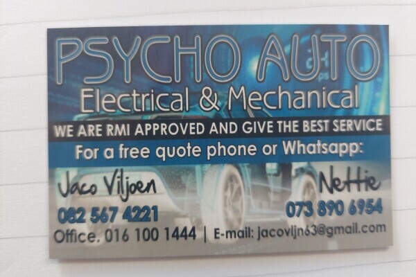 Psycho Auto Electrical and mechanical
