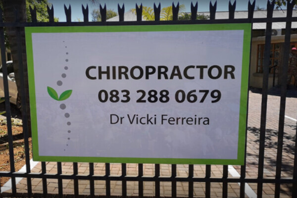 Dr Vicki Ferreira Chiropractor in Centurion