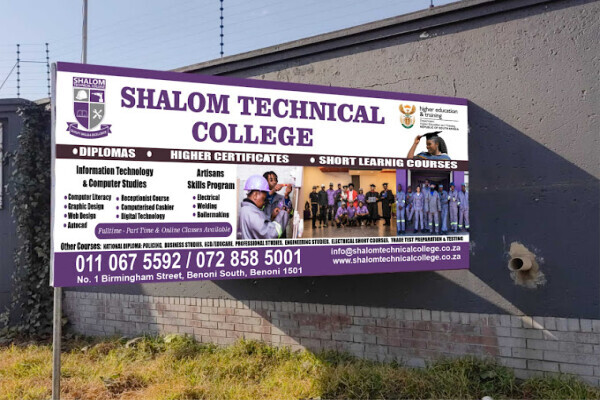 Shalom Technical College-Benoni Campus