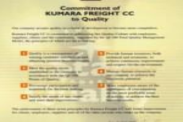 Kumara Freight CC
