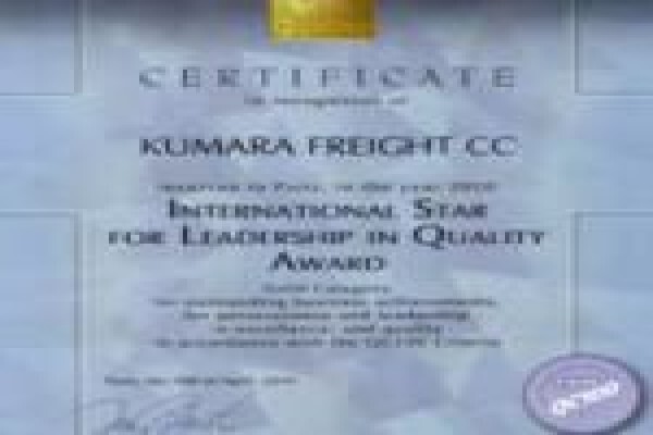 Kumara Freight CC