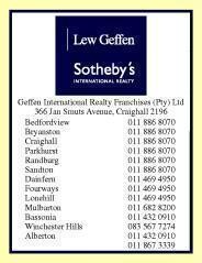Geffen International Realty Franchises (Pty) Ltd