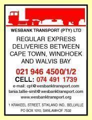 Wesbank Transport (Pty) Ltd