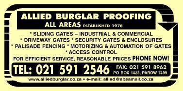 Allied Burglar Proofing