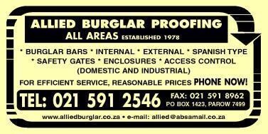 Allied Burglar Proofing