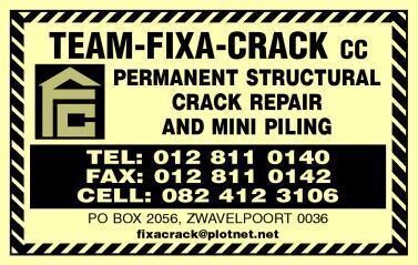 Team-Fixa-Crack Structural Damage Repair