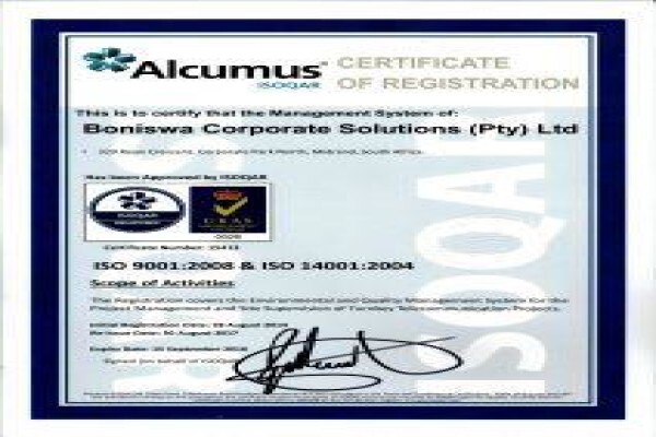 Boniswa Corporate Solutions CC