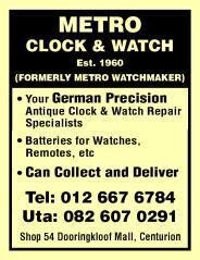 Metro Clock & Watch