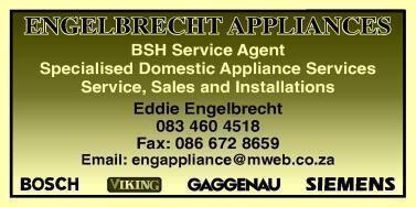 Engelbrecht Appliance Repairs