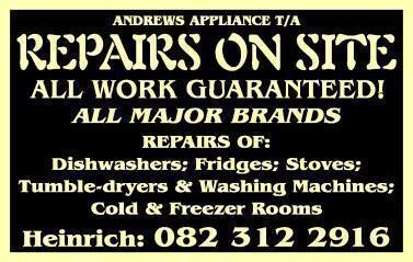 Andrews Repairs T/A Repairs on Site