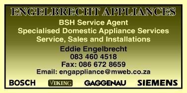 Engelbrecht Appliance Repairs