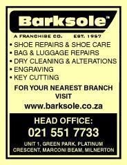 Barksole Shoe Bag Repairs & Key Bar
