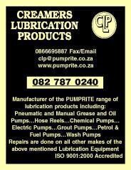 Creamers Lubrication Products