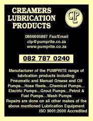 Creamers Lubrication Products