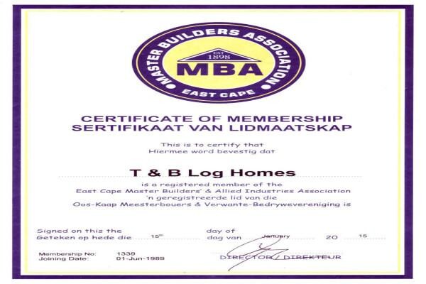 T & B Log Homes