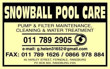 Snowball Pool Care (Pty) Ltd