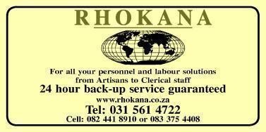 Rhokana Artisan Hire CC