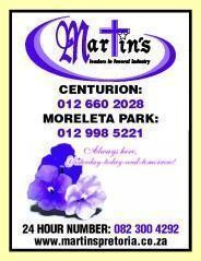 Martin's Funerals (Centurion)