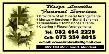 Usizo Lwethu Funeral Services